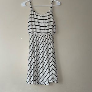 Black and white dress